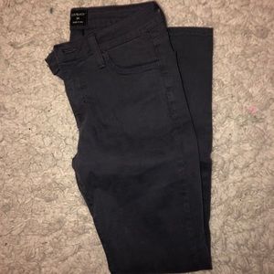 dark gray skinny jeans